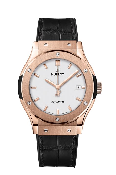 hublot classic fusion white gold